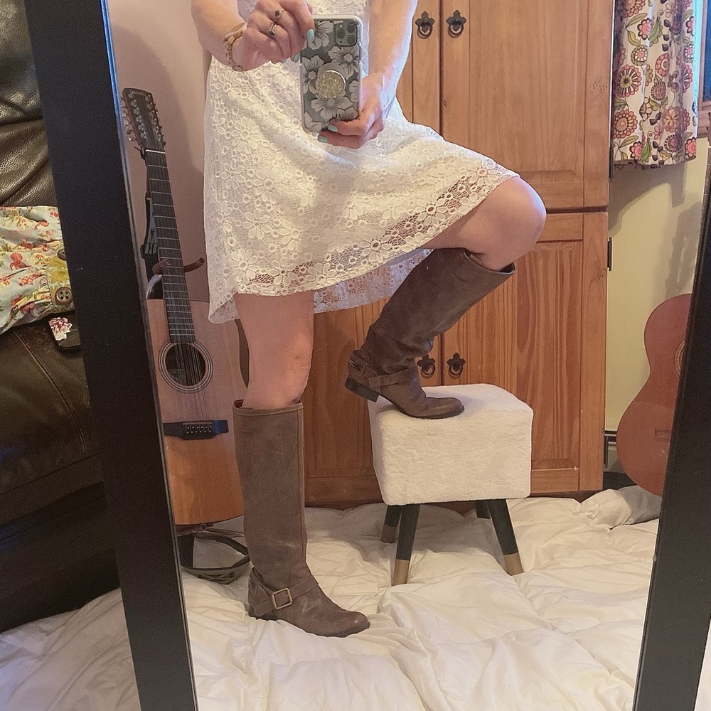 Lucky Brand Leather Boots